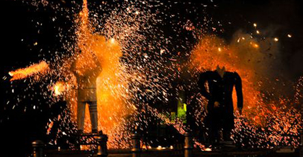 L'incendio del Carnevale 2009