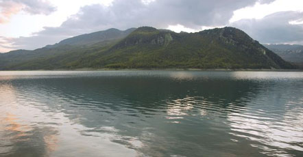 Il lago di Bomba